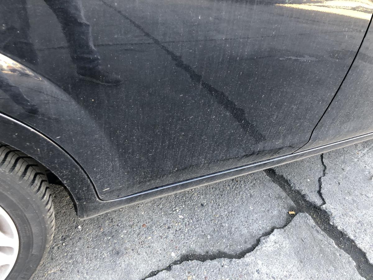 Ford Focus DA3 ab07 T&uuml;r hinten rechts Fliessheck Pantherschwarz Rohbau