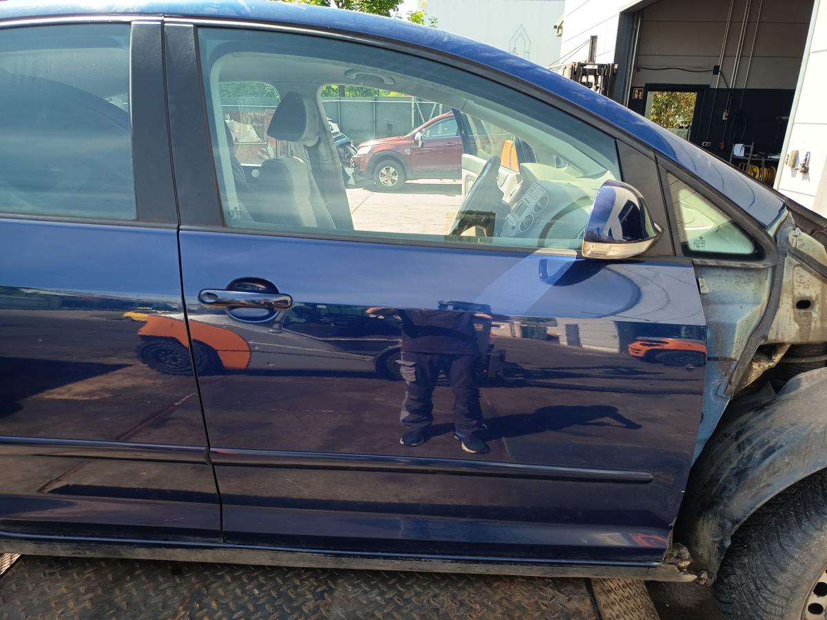 VW Golf Plus 5M original T&uuml;r vorn rechts Beifahrer D5Q Shadow Blue Bj 2006