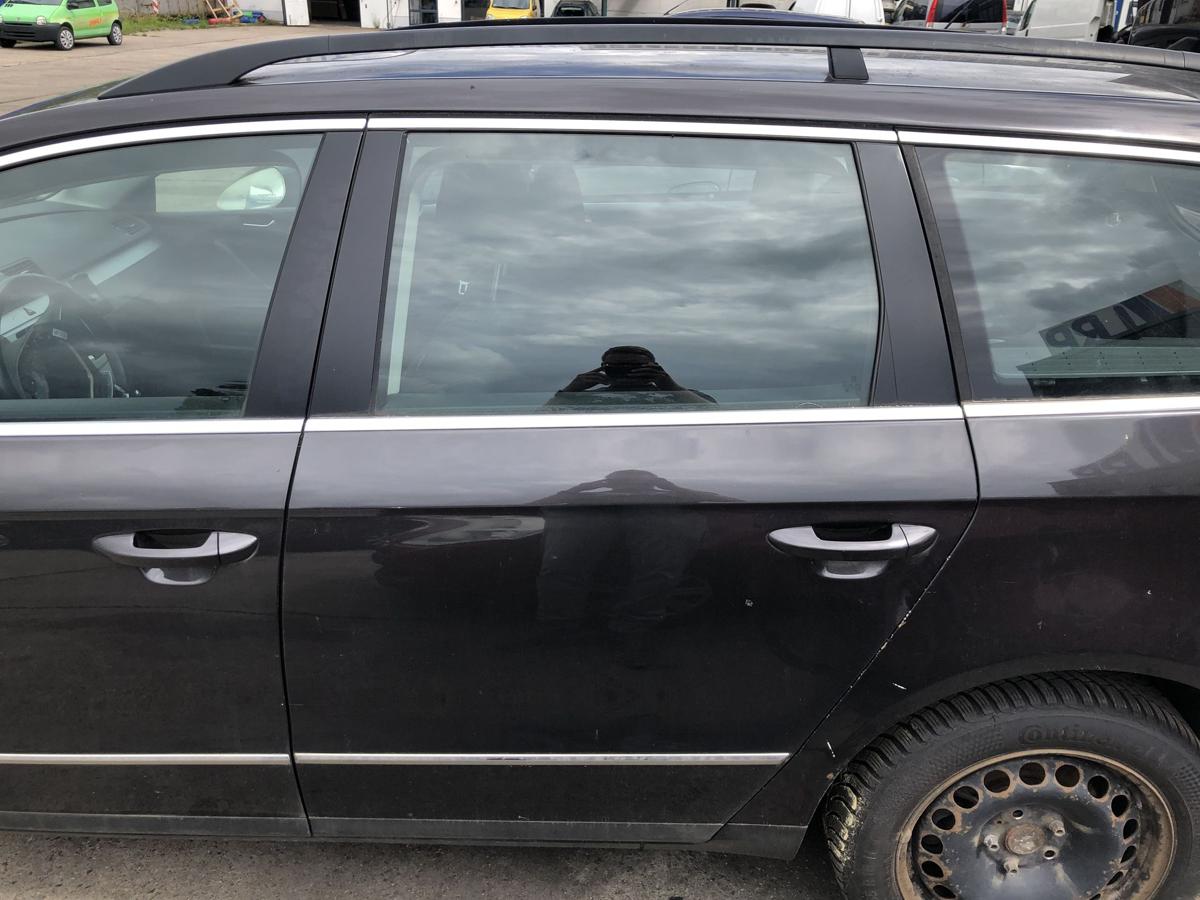 VW Passat 3C B6 Variant T&uuml;r hinten links Fondt&uuml;r Kombi Rohbau LC8Z Moccabrown