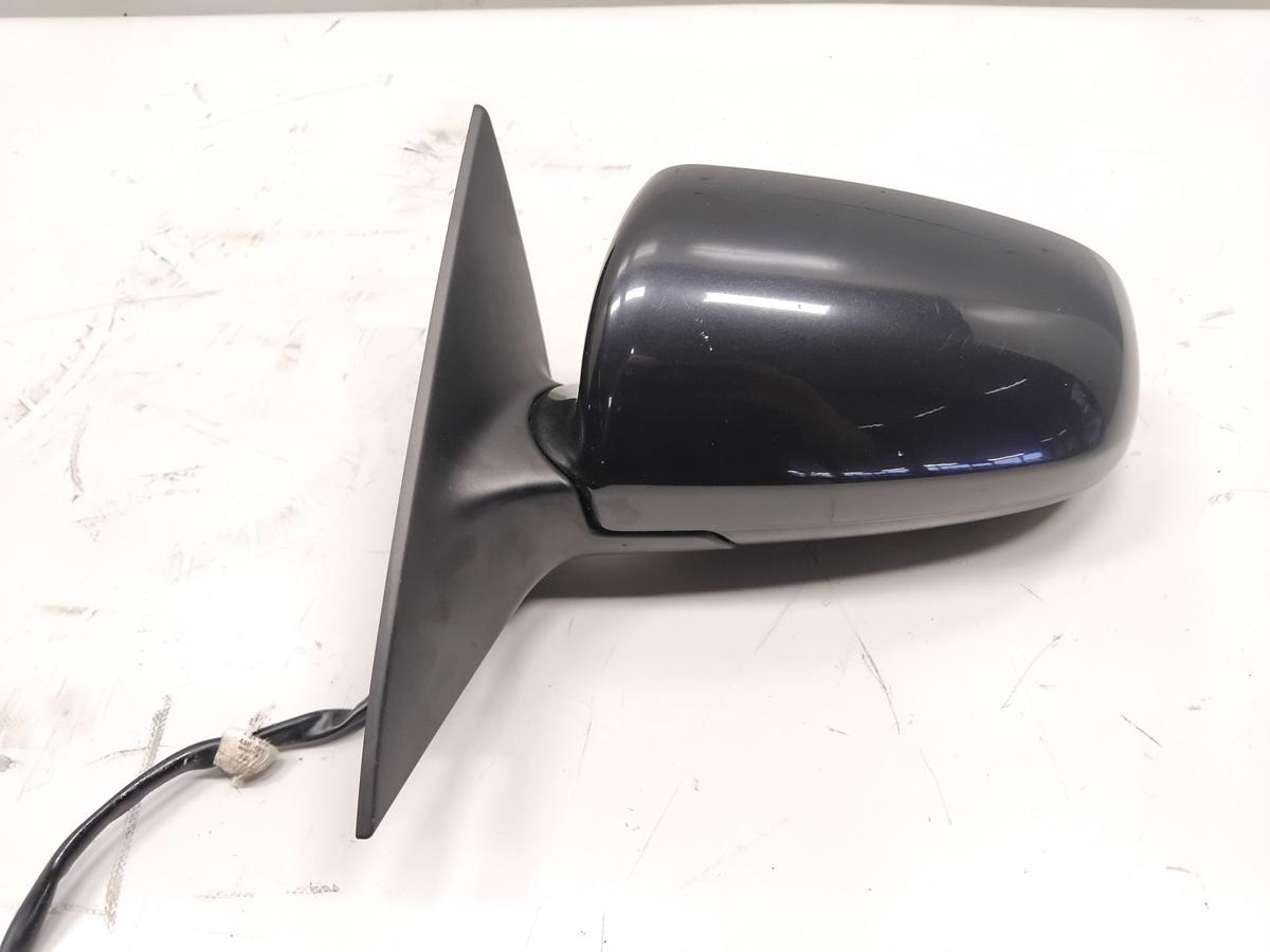 Audi A6 4F Au&szlig;enspiegel links LZ9W Ebonyschwarz elek anklappbar beheizt BJ2004
