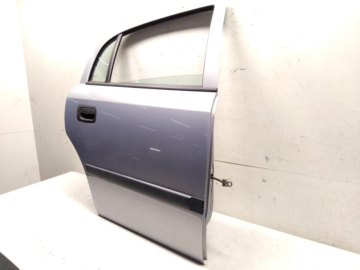 Opel Astra G Limo Tür hinten rechts hellblaumetallic Z151 mirage Bj.2003