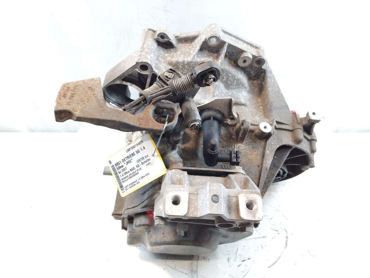 VW Golf Plus 5M 5-Gang Schaltgetriebe JHU 1.4 59kw 129728km BJ2007