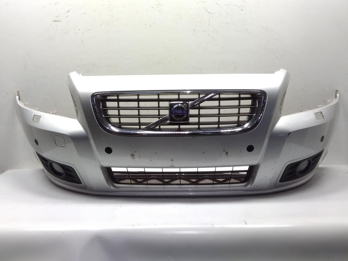 Volvo V50 Facelift original Stoßfänger Stoßstange vorn mit PDC und SRA Bj.2008