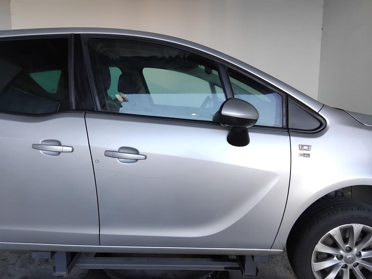 Opel Meriva B Tür vorn rechts Beifahrertür GAN argonsilbermetallic Z176 BJ2012