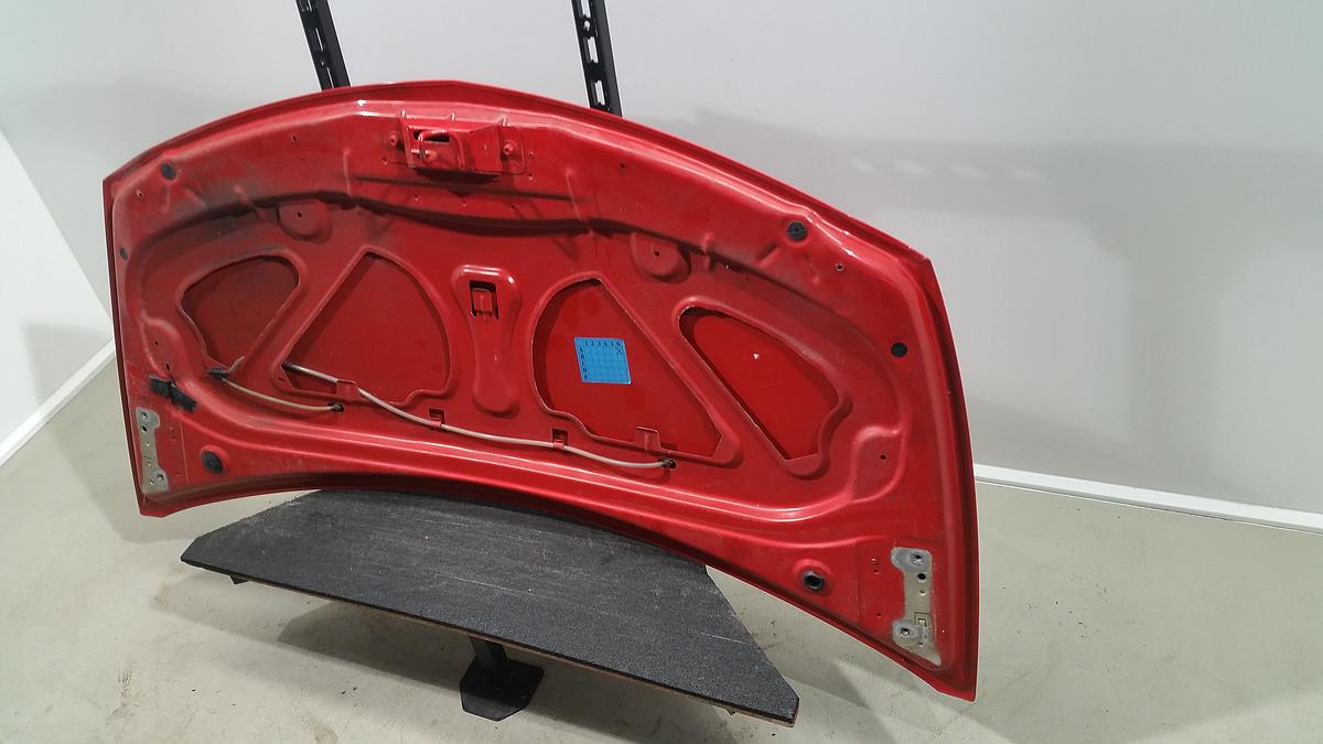 Renault Clio III orig Motorhaube vor Facelift TED75 ROUGE VOLCAN NACRE Bj 2005