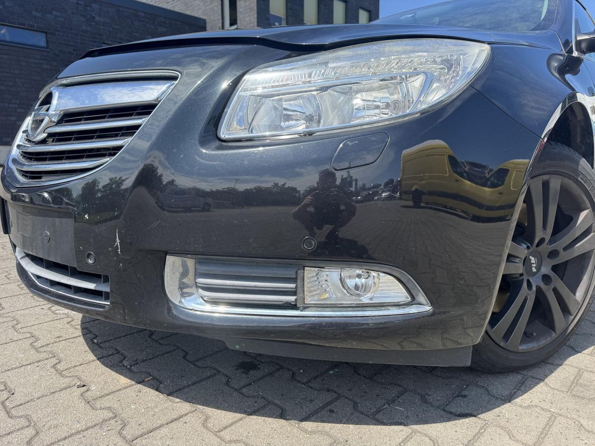 Opel Insignia A original Sto&szlig;stange Stossf&auml;nger vorn GAR Graphitschwarz Bj.2011