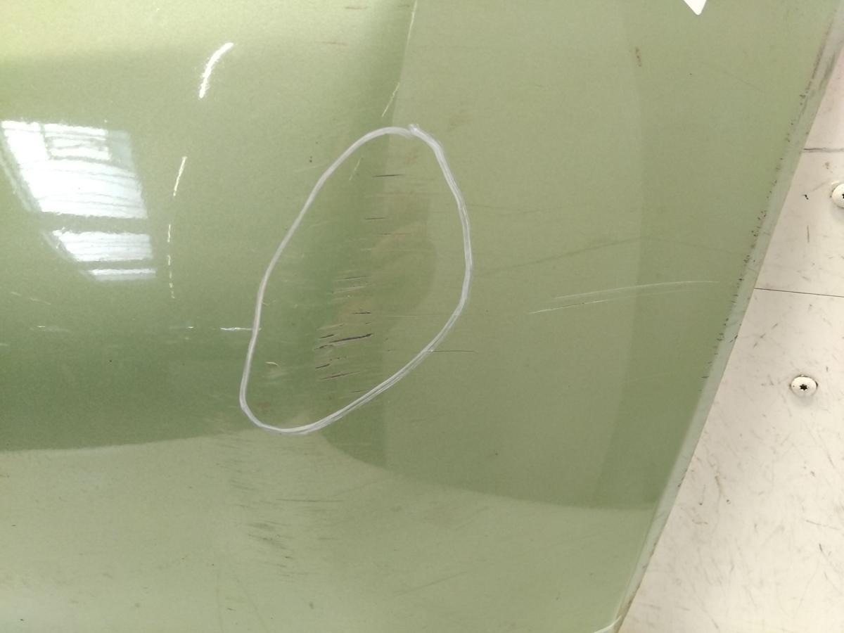 Nissan Micra K12 orig Sto&szlig;f&auml;nger Sto&szlig;stange vorn J13 Seegrasgr&uuml;n Metallic BJ2003