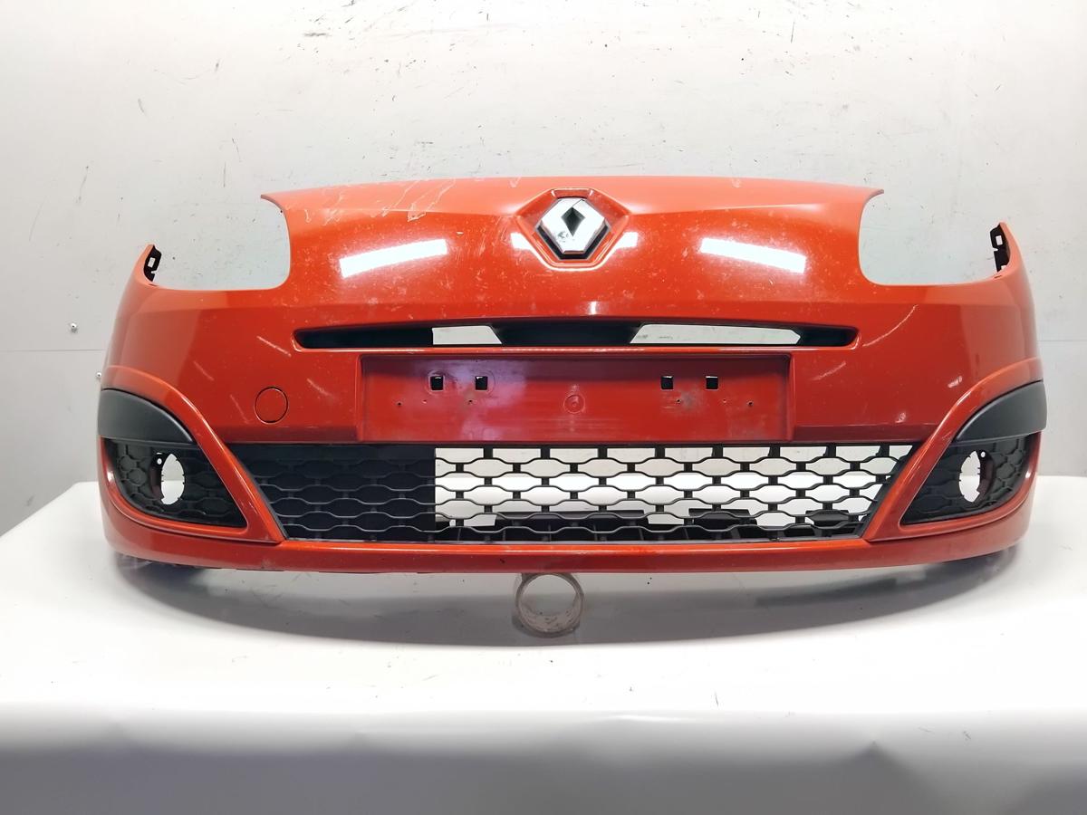 Renault Twingo 2 original Sto&szlig;f&auml;nger Sto&szlig;stange vorn rot OV727 Bj.2010
