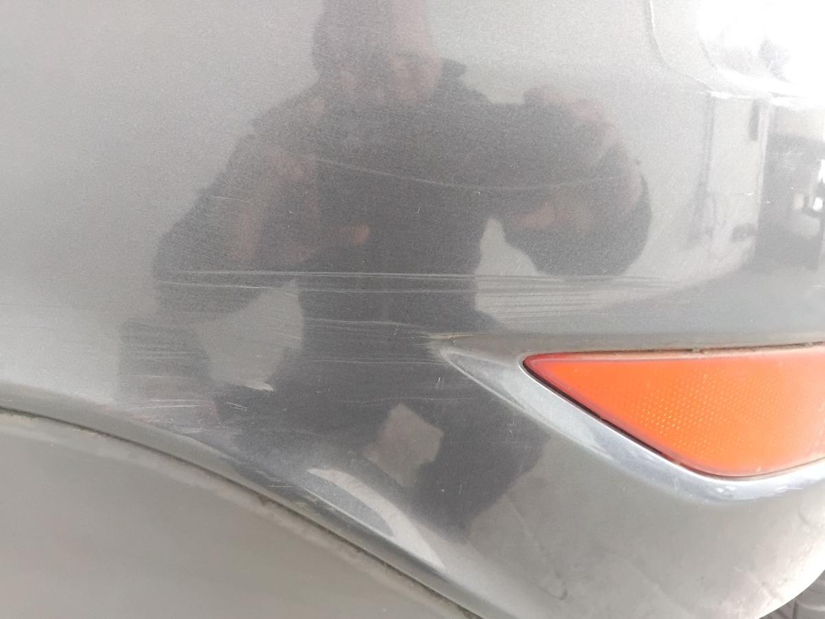 Ford Fiesta JA8 original Stossf&auml;nger Sto&szlig;stange hinten Royagrau BJ2009