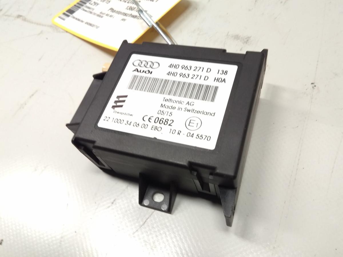 Audi A8 D4 4H orig Steuerger&auml;t Standheizung Ebersb&auml;cher 4H0963271D BJ2015 Diesel