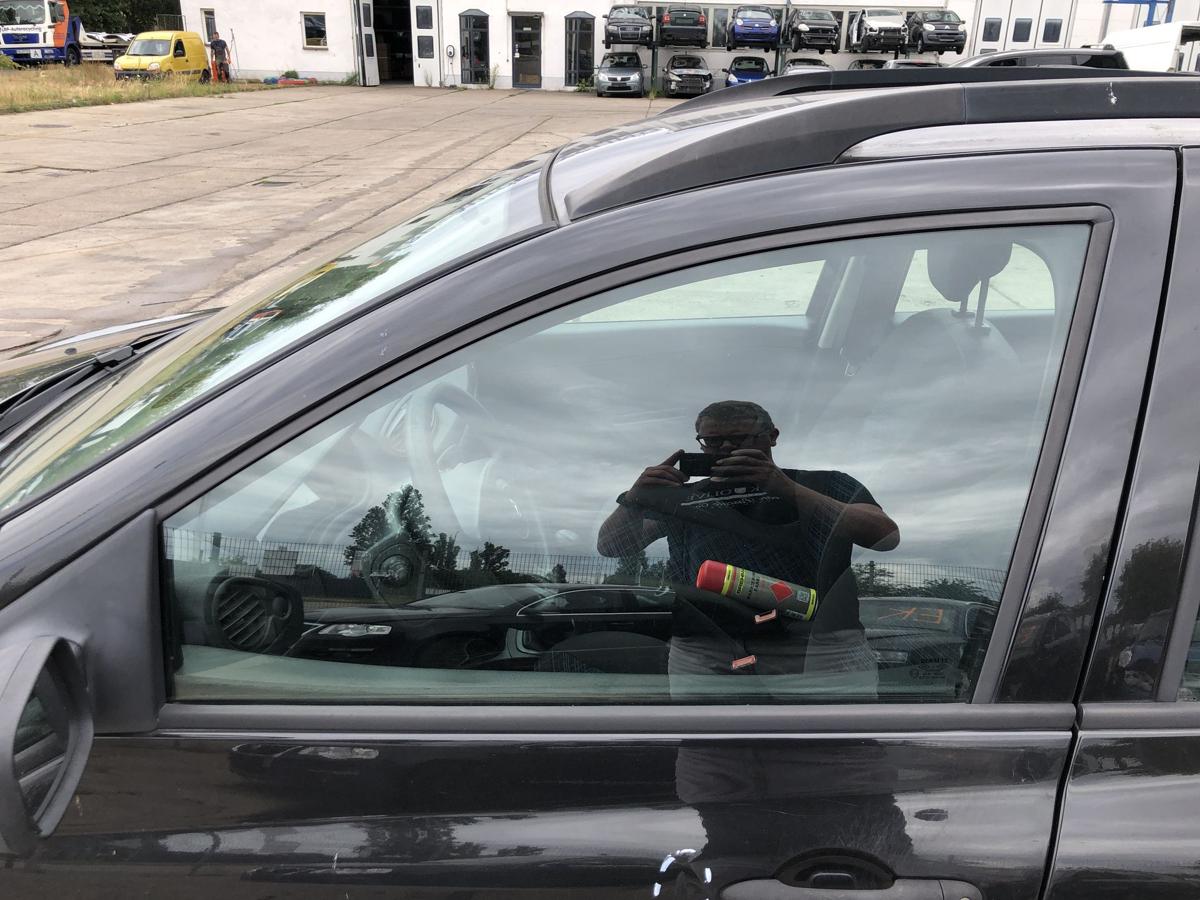Renault Clio 3 III Grandtour T&uuml;rscheibe vorn links Fahrert&uuml;r Colorglas