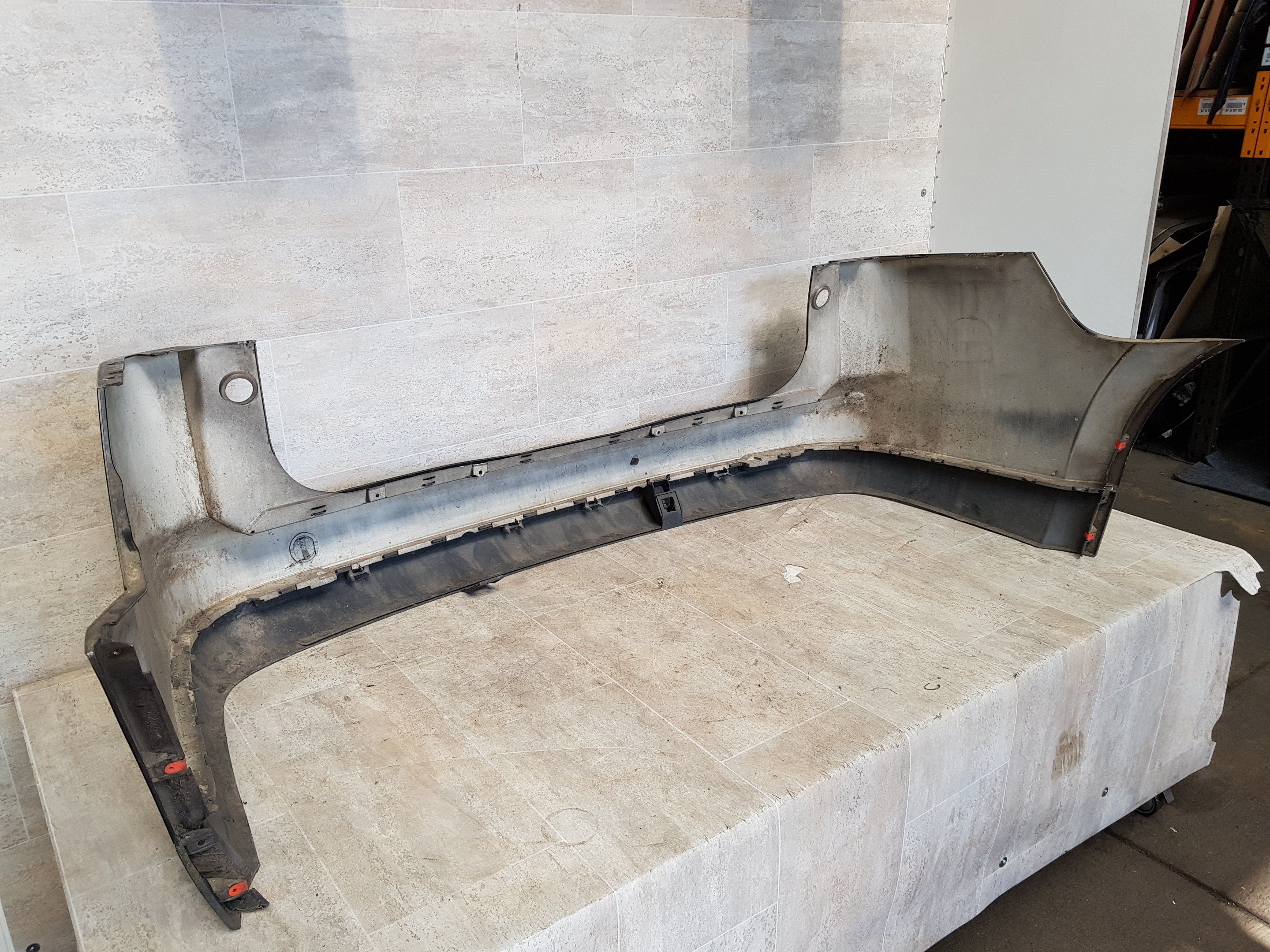 Opel Vectra C BJ05 original Stoßstange hinten Z20R-Saphirschwarz Facelift Caravan/Kombi