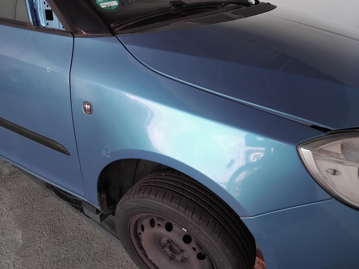 Skoda Roomster 5J original Kotflügel vorn rechts LF5S Indigoblaumetallic BJ2009