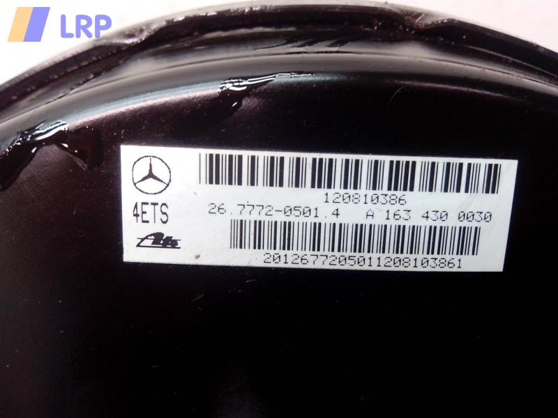 Mercedes ML 230 original Bremskraftverstärker 2.3 110kw Bj. 1998
