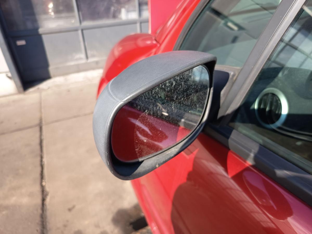 Citroen C3 original Aussenspiegel links elektrisch unlackiert schwarz Bj 2007