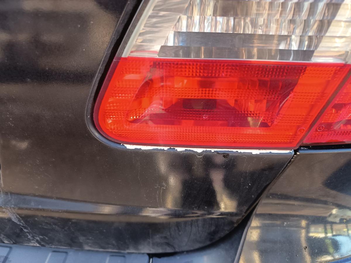 Mercedes W245 Mopf original Heckklappe mit Scheibe schwarz &uuml;berlackiert Bj 2011