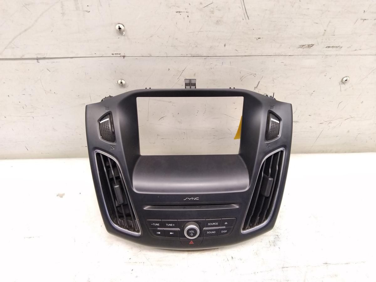 Ford Focus 3 Facelift original Radioblende inkl. Bedienteil Radio BJ2015