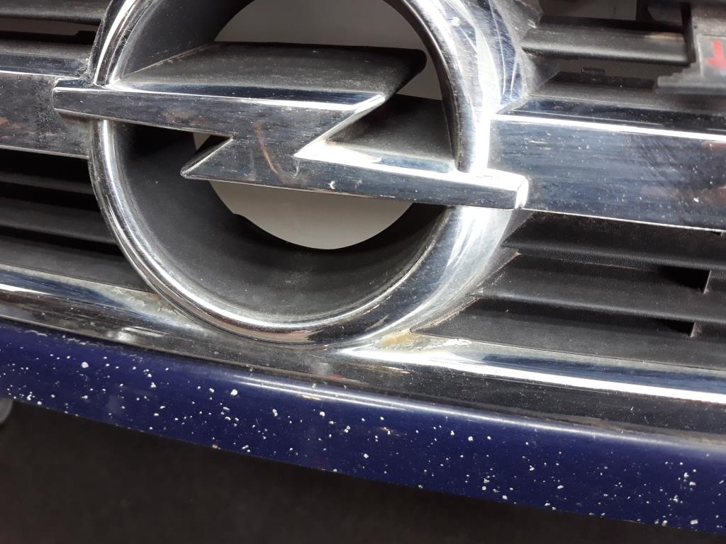 Opel Zafira A Motorhaube mit Grill K&uuml;hlergrill Z20Z Royalblau BJ2004