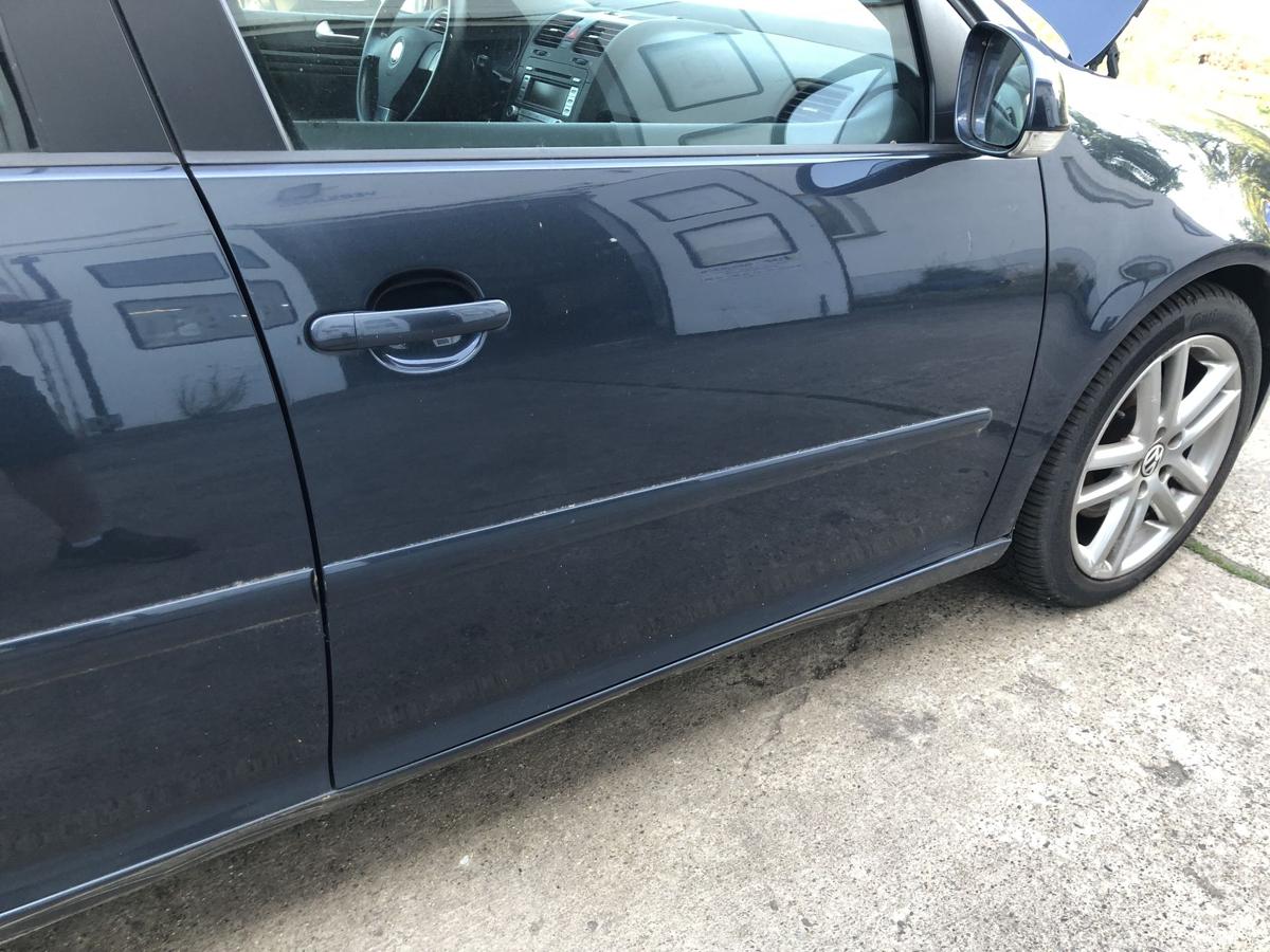 VW Golf 5 V 1K T&uuml;r vorn rechts Beifahrert&uuml;r 5 t&uuml;rer LC5F Blue Graphit Metallic