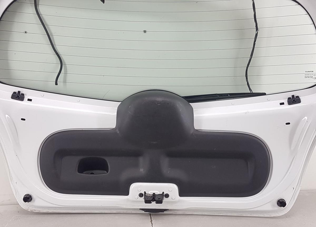 Renault Twingo II Heckklappe Heckdeckel in OV369 ICE WHITE BC Bj10 Modell bis 12