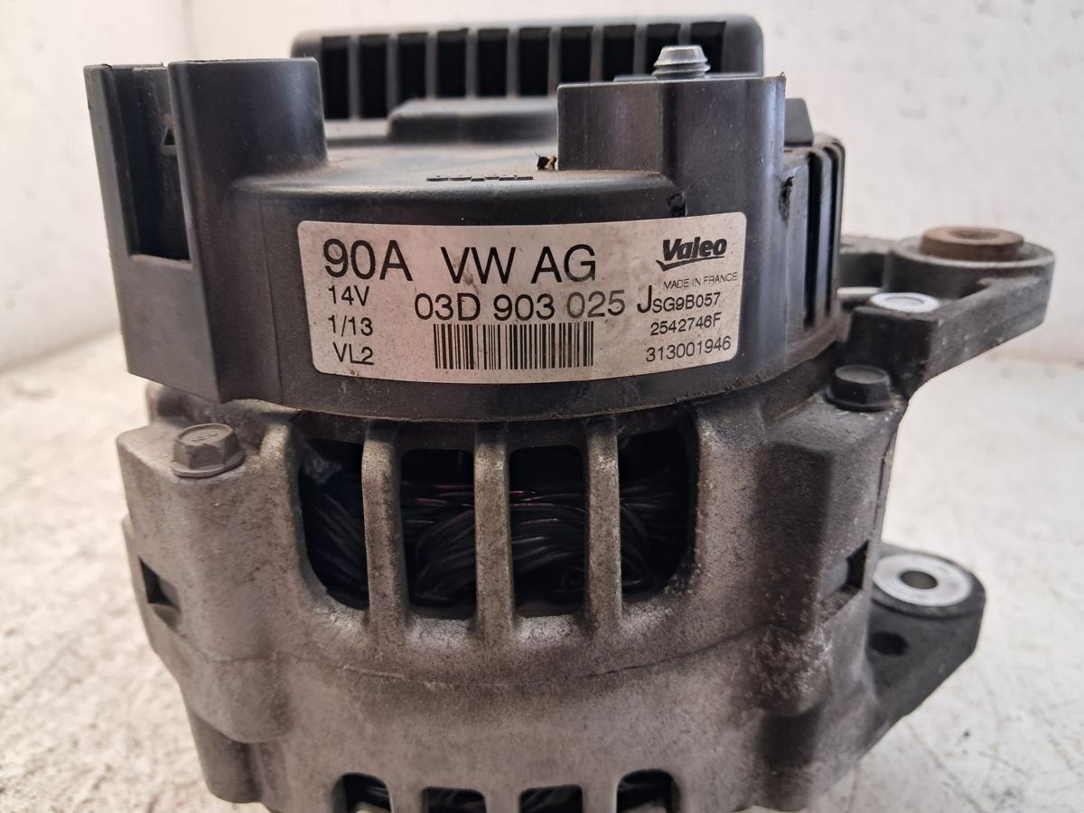 Skoda Fabia 5J original 90A Lichtmaschine Generator 03D903025 BJ2013