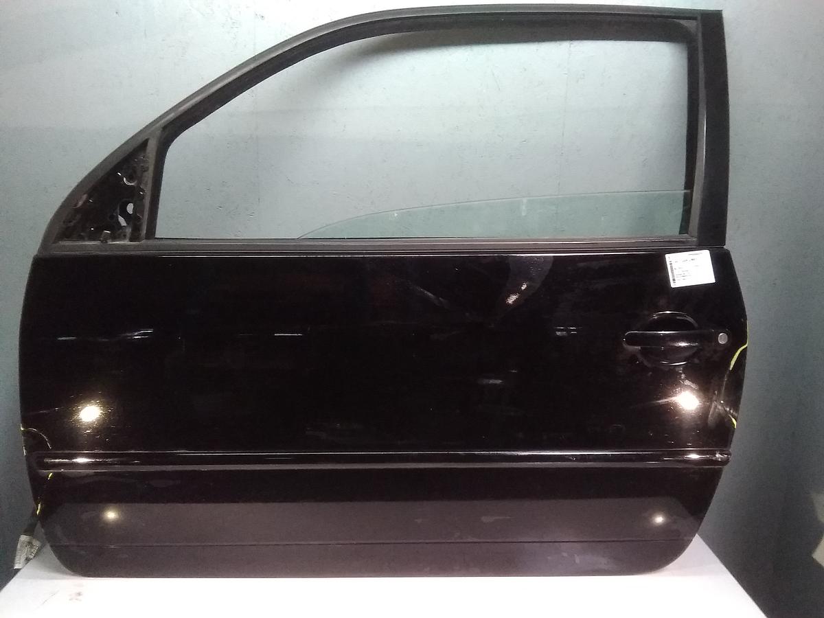 VW LUPO 6X org Tür links 3trg L041 Schwarz Bj 2004