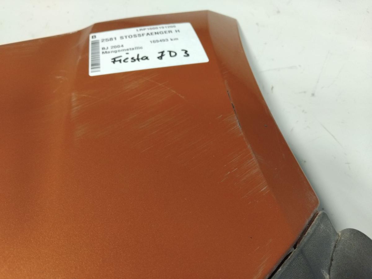 Ford Fiesta JD JH original Stoßfänger Stoßstange hinten Mangometallic BJ2004