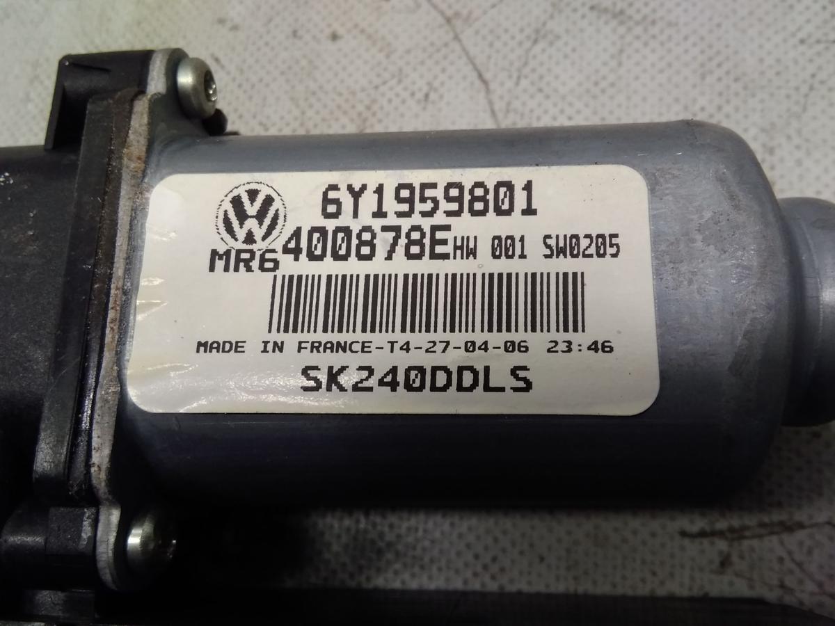Skoda Fabia 1 6Y original Fensterhebermotor vorn links 6Y1959801 BJ2006