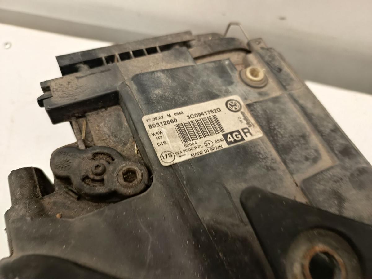 VW Passat 3C Baujahr 2007 original Xenon Scheinwerfer rechts Beifahrer