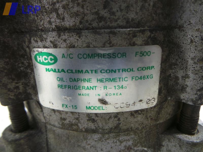 Hyundai Pony Klimakompressor 0094503 HCC BJ1993