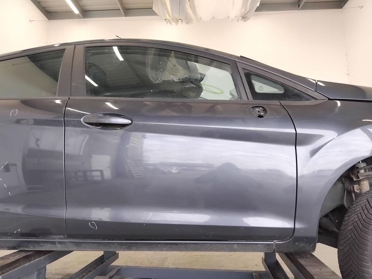 Ford Fiesta JA8 T&uuml;r vorn rechts Beifahrert&uuml;r 5-T&uuml;rer Royal-Grau Metallic BJ2009