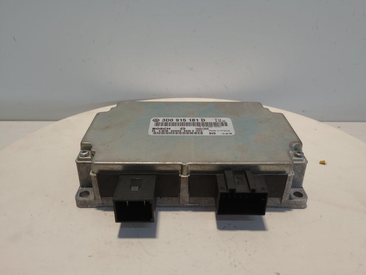 VW Phaeton original Steuerger&auml;t Batterie&uuml;berwachung 3D0915181D Bj 2006