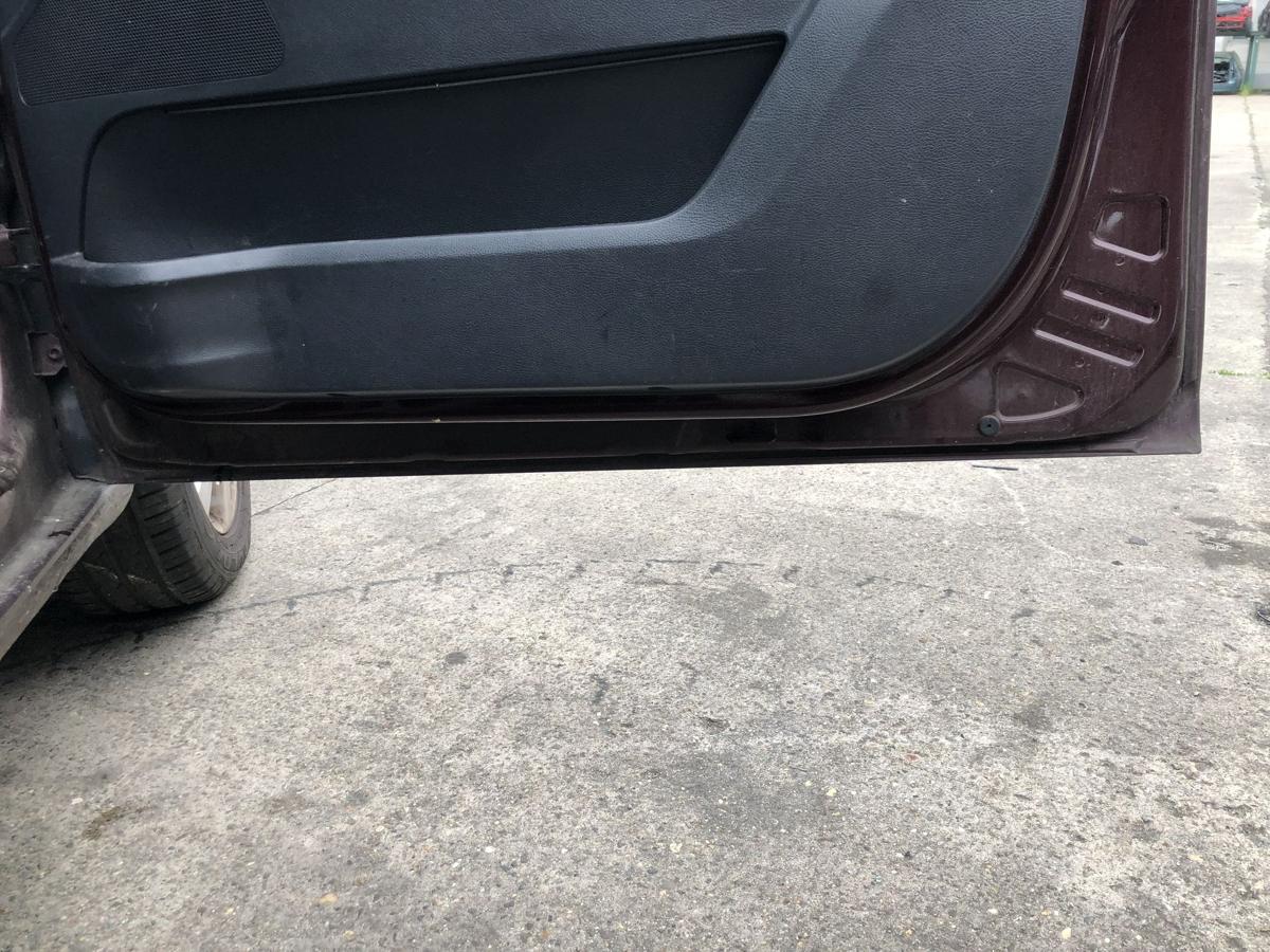Skoda Roomster 5J T&uuml;r vorn rechts Beifahrert&uuml;r im Rohbau LF3X Rosso Brunello