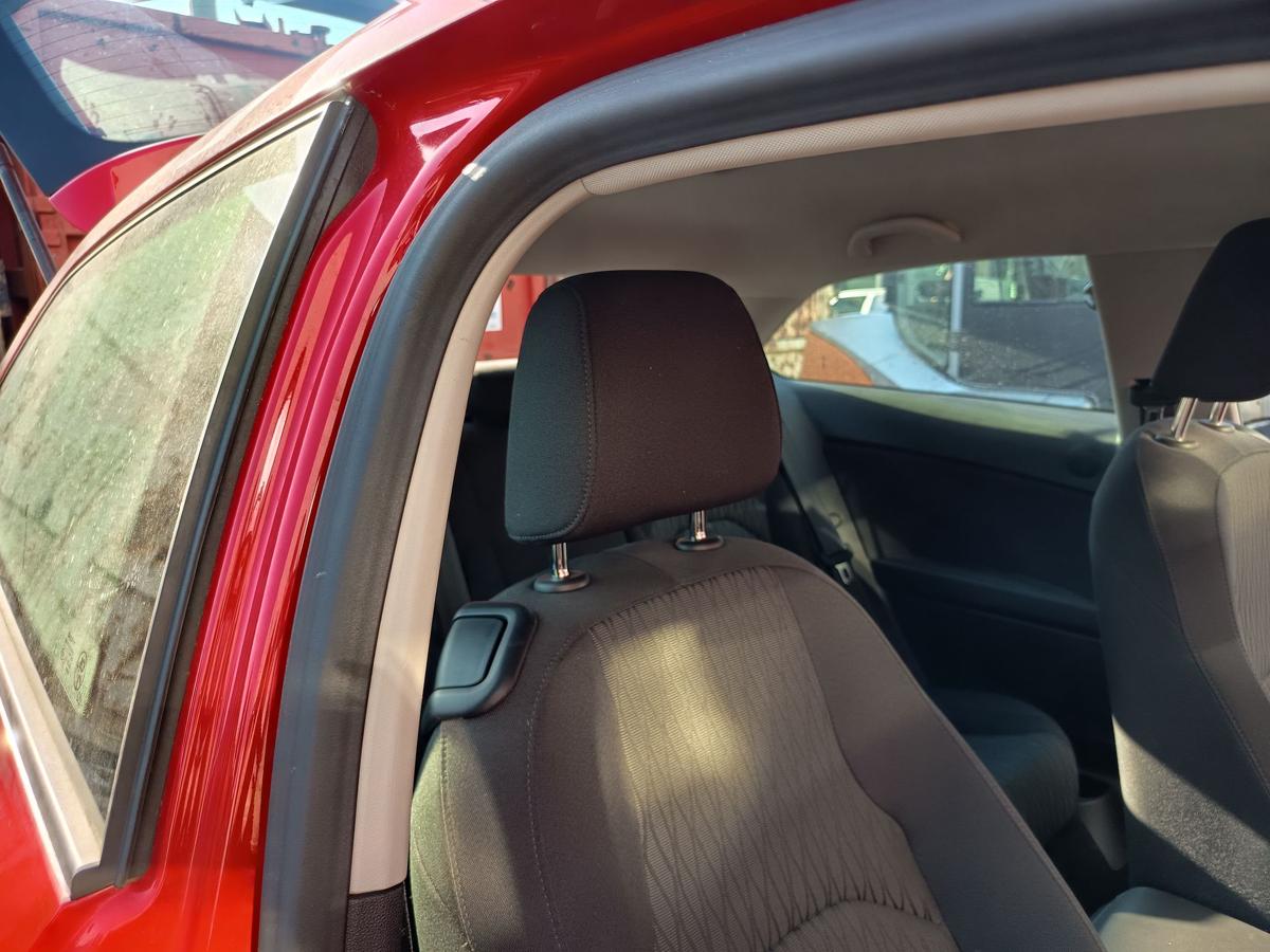 Seat Leon III SC 3t&uuml;rer Beifahrersitz vorn rechts Stoff schwarz/anthrazit Bj2014
