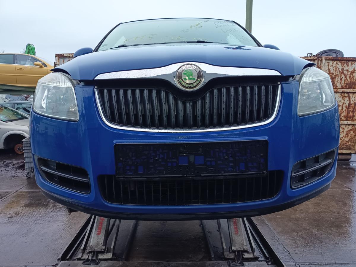 Skoda Fabia II 5J original Sto&szlig;stange F&auml;nger vorn/Front F5K Dynamic Blue Bj 2008
