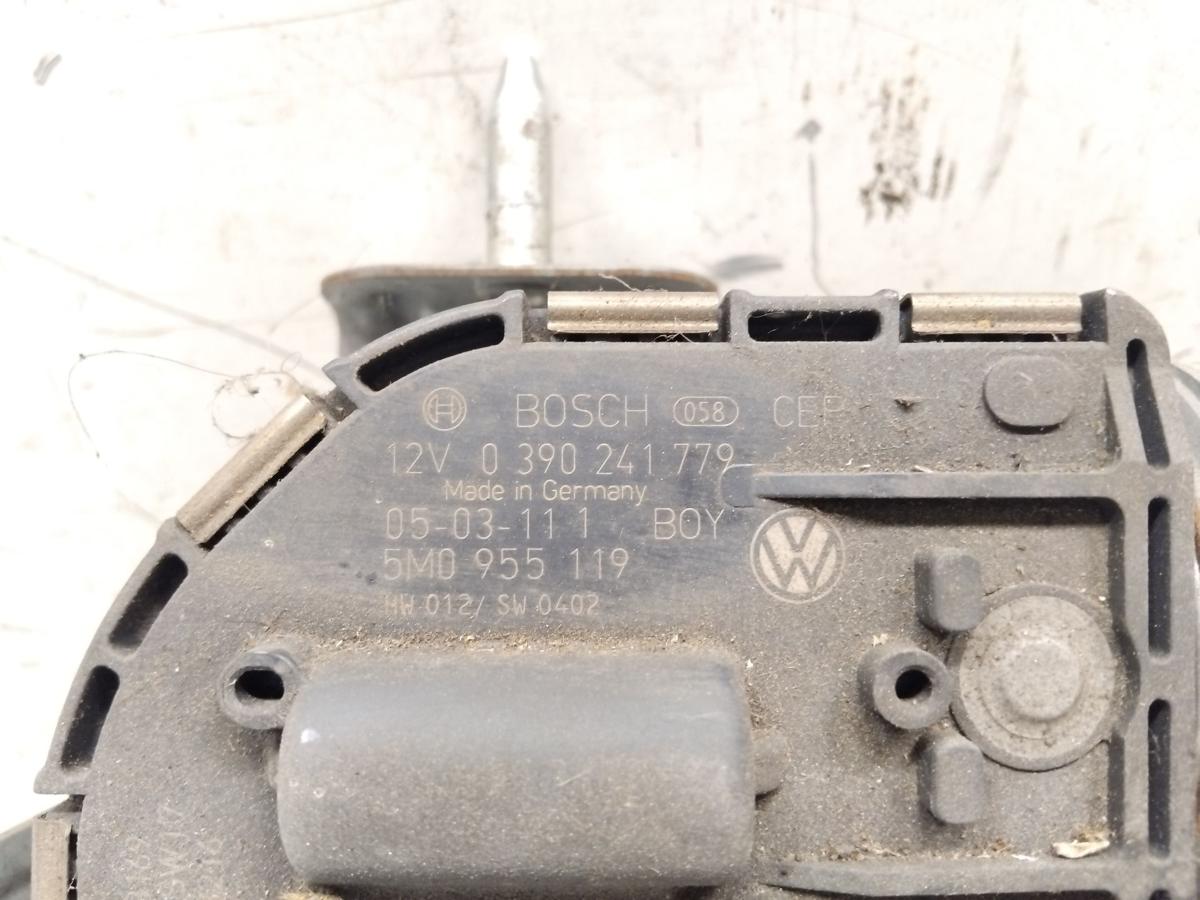 VW Golf Plus 5M original Wischermotor vorn links mit Wischergest&auml;nge BJ2006
