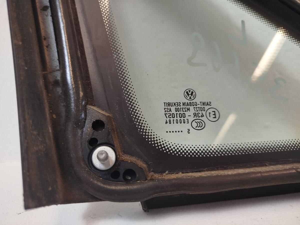 VW Caddy 2K Dreieckscheibe Kotflügel vorn links Scheibe