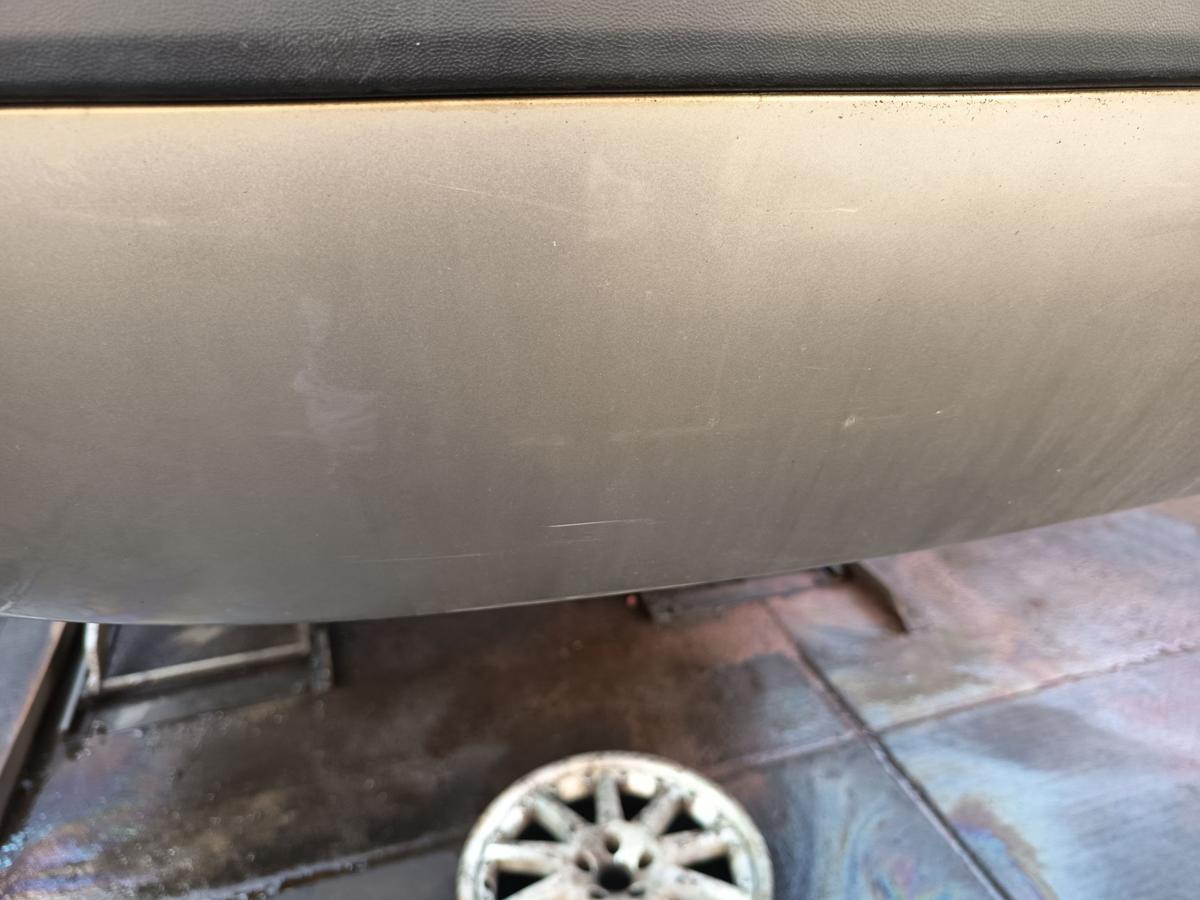 Skoda Fabia 6Y Combi original Sto&szlig;stange F&auml;nger hinten Heck F8H Beige Bj 2007