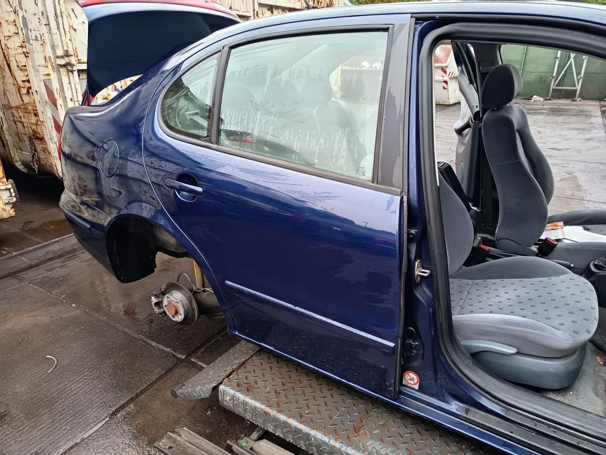 Seat Toledo 1M original Tür hinten rechts Fond B5N Indigoblau Bj 2000