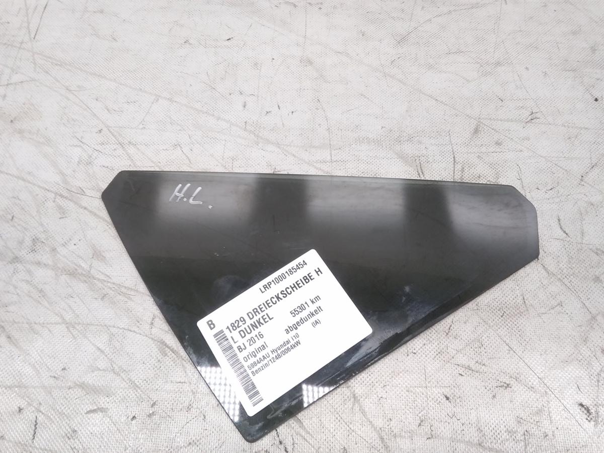Hyundai i10 II Typ IA original Dreieckscheibe hinten links abgedunkelt Bj.2016