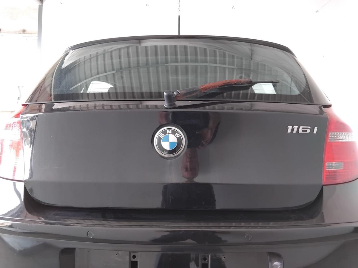 BMW 1er E81 E87 Heckklappe 668 SCHWARZ II mit Heckscheibe BJ2008