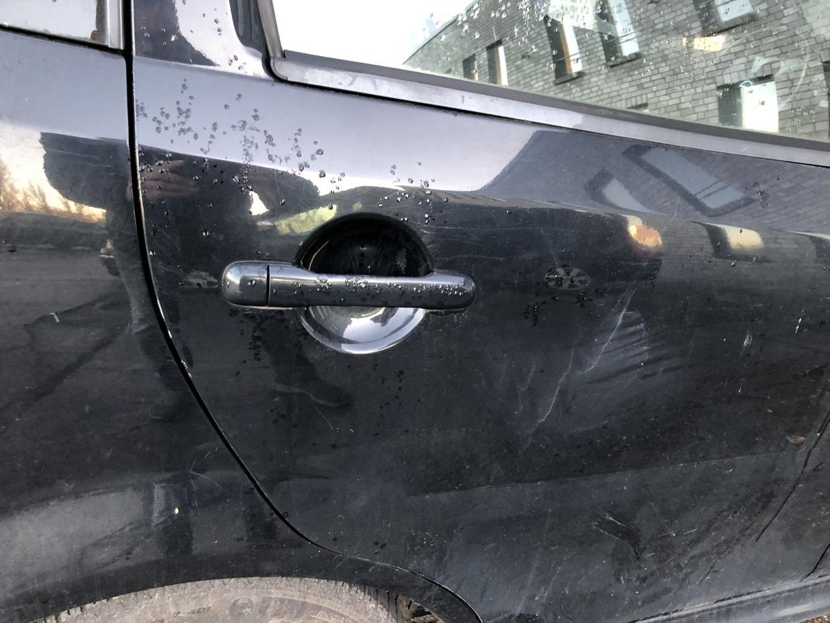 Daihatsu YRV M2 T&uuml;r hinten rechts Rohbau Fondt&uuml;r N05 schwarz