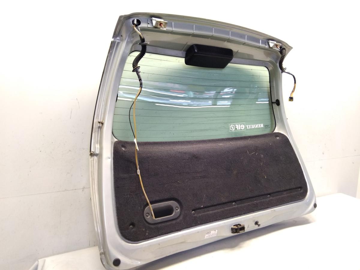 Renault Megane 1 Kombi Grandtour Heckklappe 632 Polargrau mit Heckscheibe BJ2001