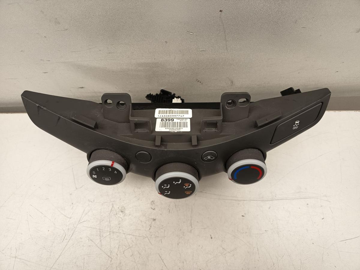 Chevrolet Spark original Heizungsbet&auml;tigung 95462553 Baujahr 2013