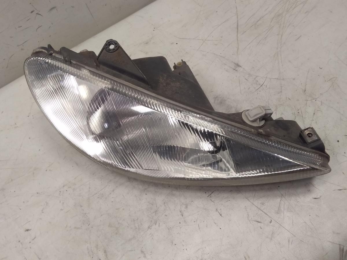 Peugeot 206 original Scheinwerfer rechts H4 Halogen mit LWR BJ1999