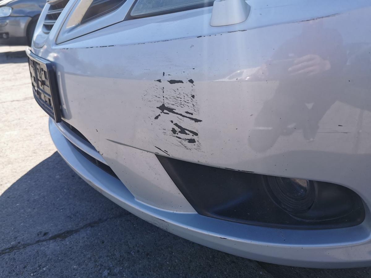 Saab 9-3 YS3 Stossfänger Stossstange Bumper vorn NSW SRA 309 Kristallsilber met