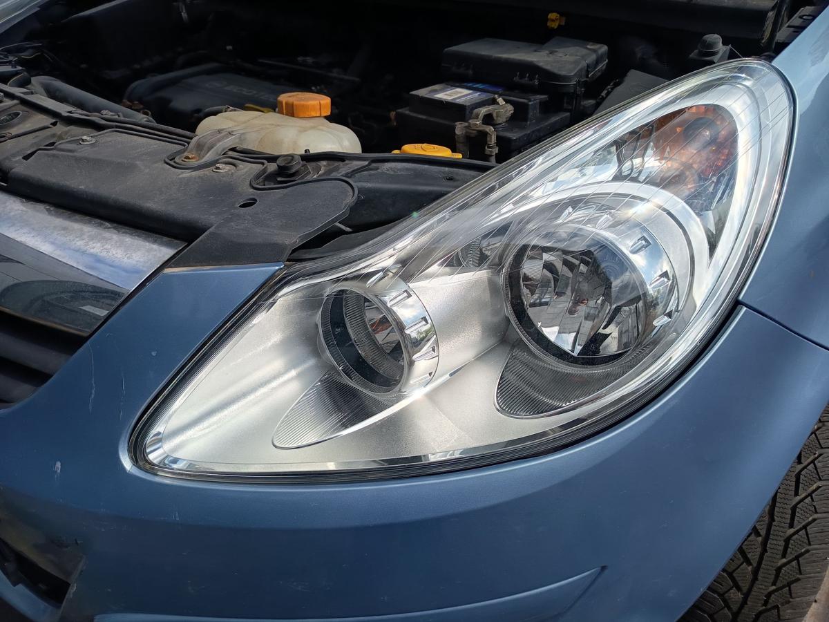 Opel Corsa D original Scheinwerfer links Halogen Haupt Licht Front Bj 2007