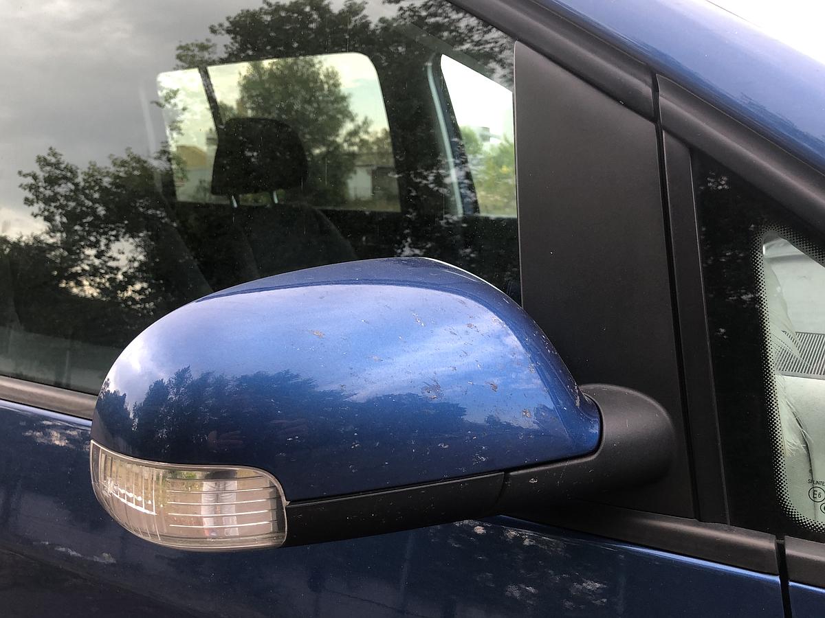 Außenspiegel inkl. Spiegelglas rechts elektrisch LZ5L Blau Audi A6