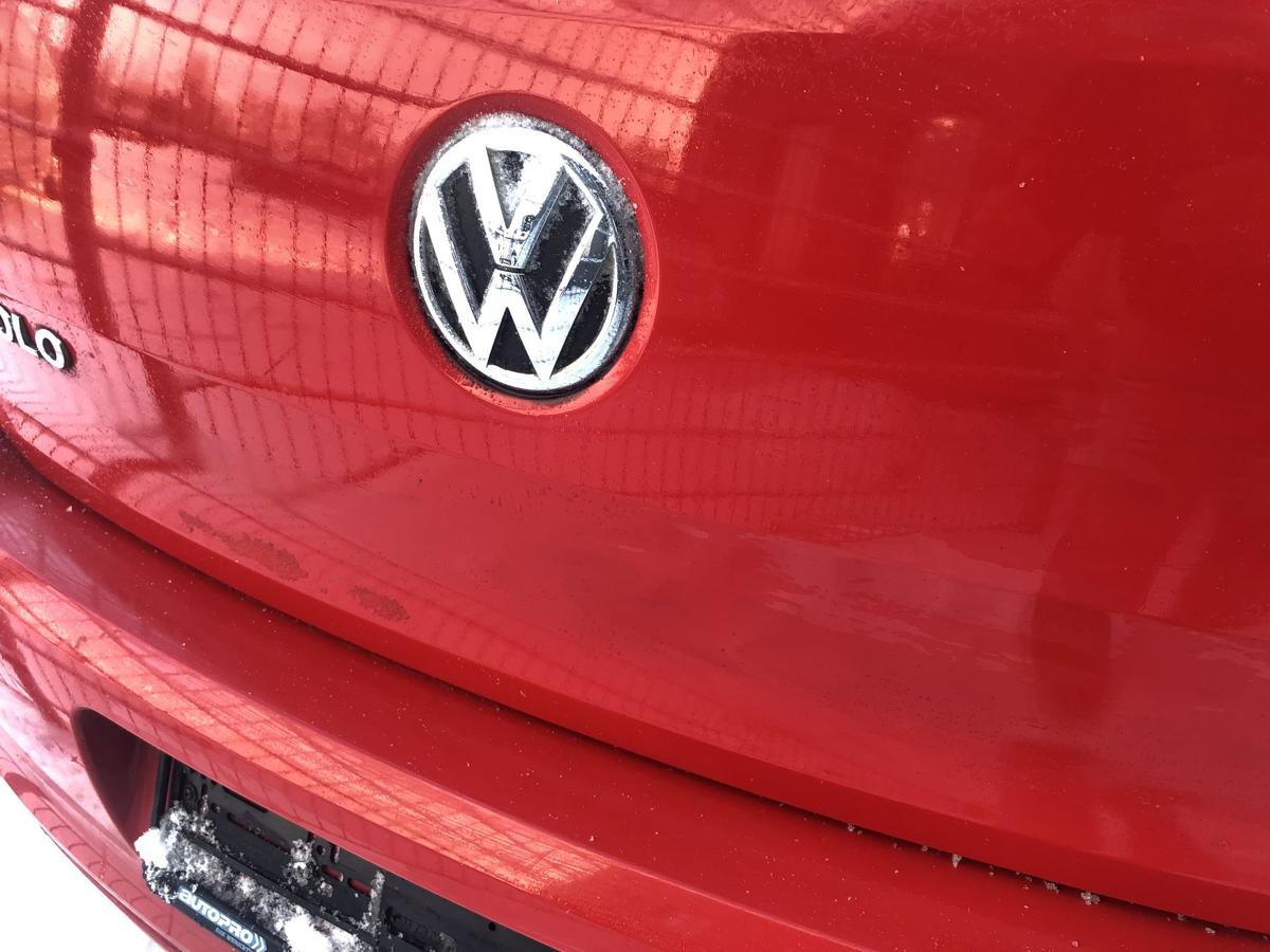 VW Polo 6R Heckklappe mit Scheibe Kofferraumklappe LP3G Deckel hinten Rohbau