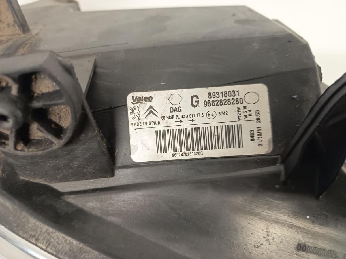 Citroen Berlingo II B9 orig Scheinwerfer links Halogen bis 2012 Citroen Berlingo II B9 orig Scheinwerfer links Halogen bis 2012